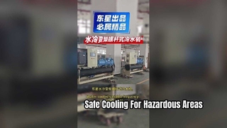 Water-cooled variable frequency screw chiller